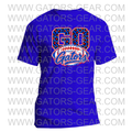 Go Gators Cheetah Print and Glitter with Football