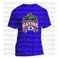 Gator Star Design with Logo and Mascot with Cheetah Print