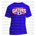 Retro Gators with D Logo and Side Stripes