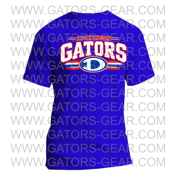 Retro Gators with D Logo and Side Stripes