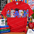 Learn Gator Themed Teacher Staff School Shirt
